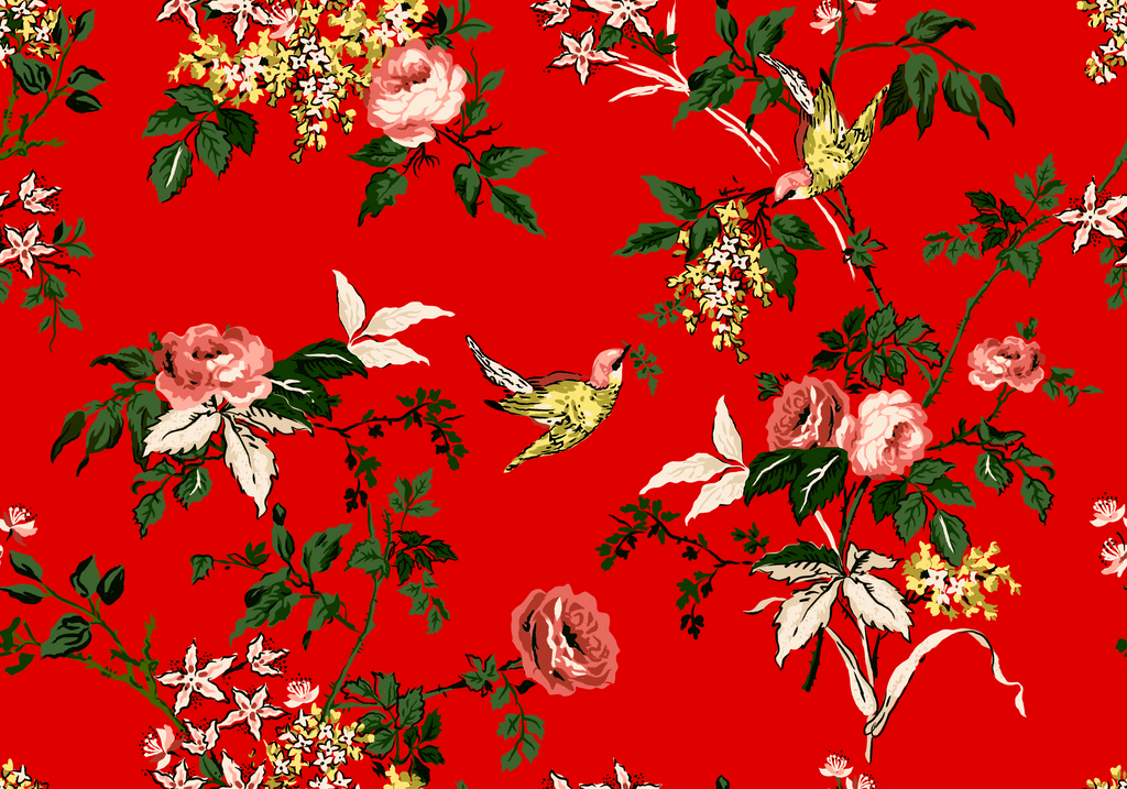 Cassie's Authentic Vintage 1950's  Wallpaper