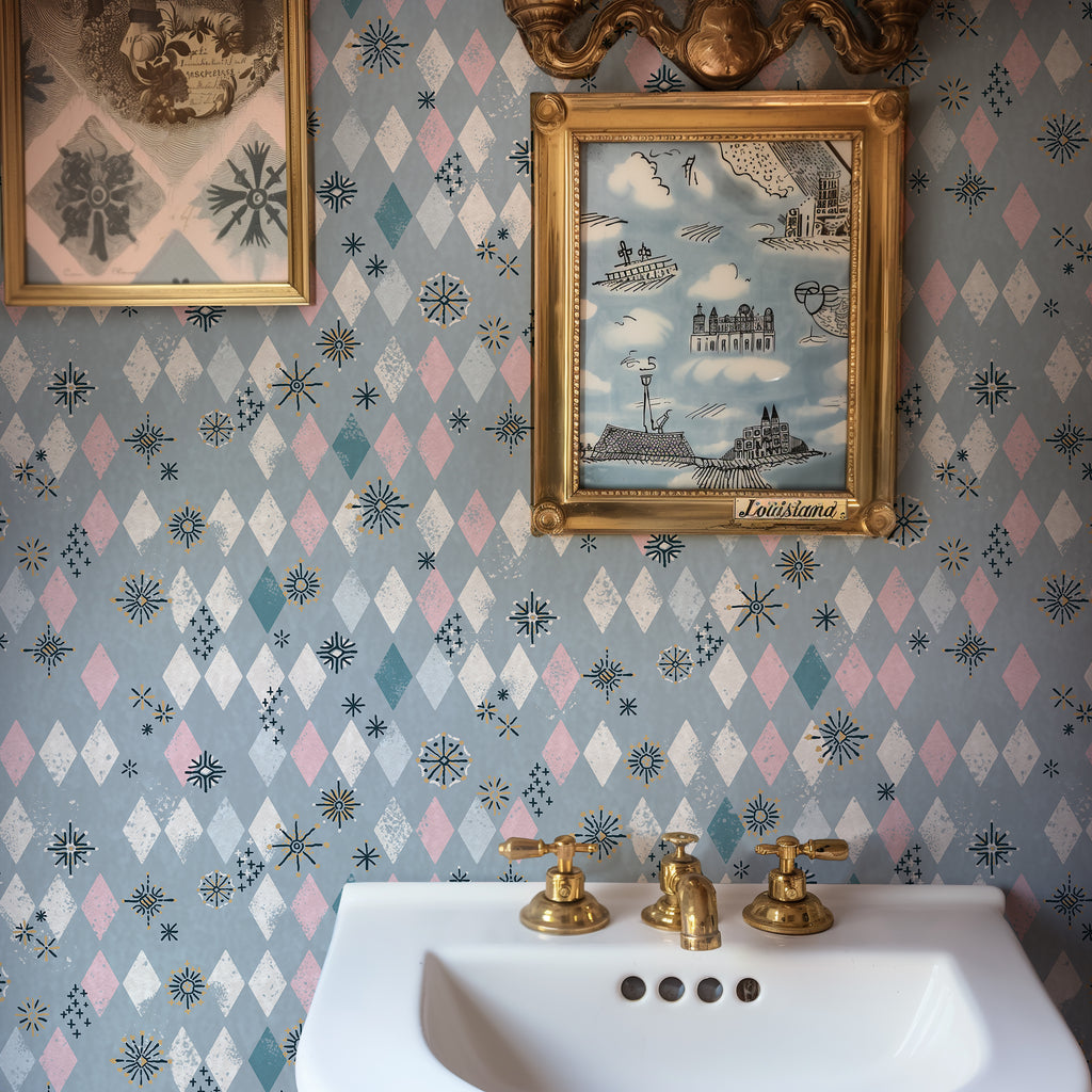 Authentic 1950's Reproduction Vintage Wallcoverings