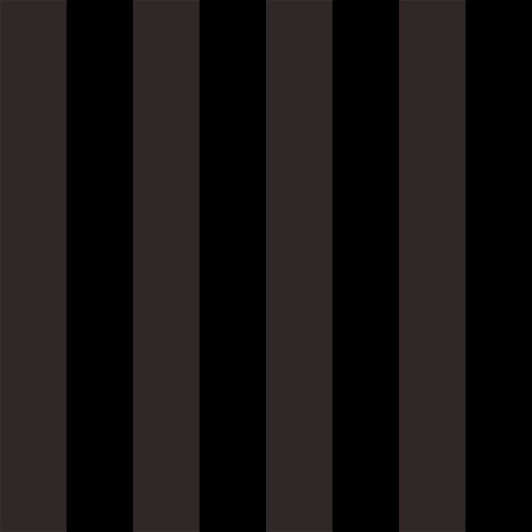 Pico 6" Fentucci Stripe -  Lexington Black Wallcovering | DW Bespoke Studios