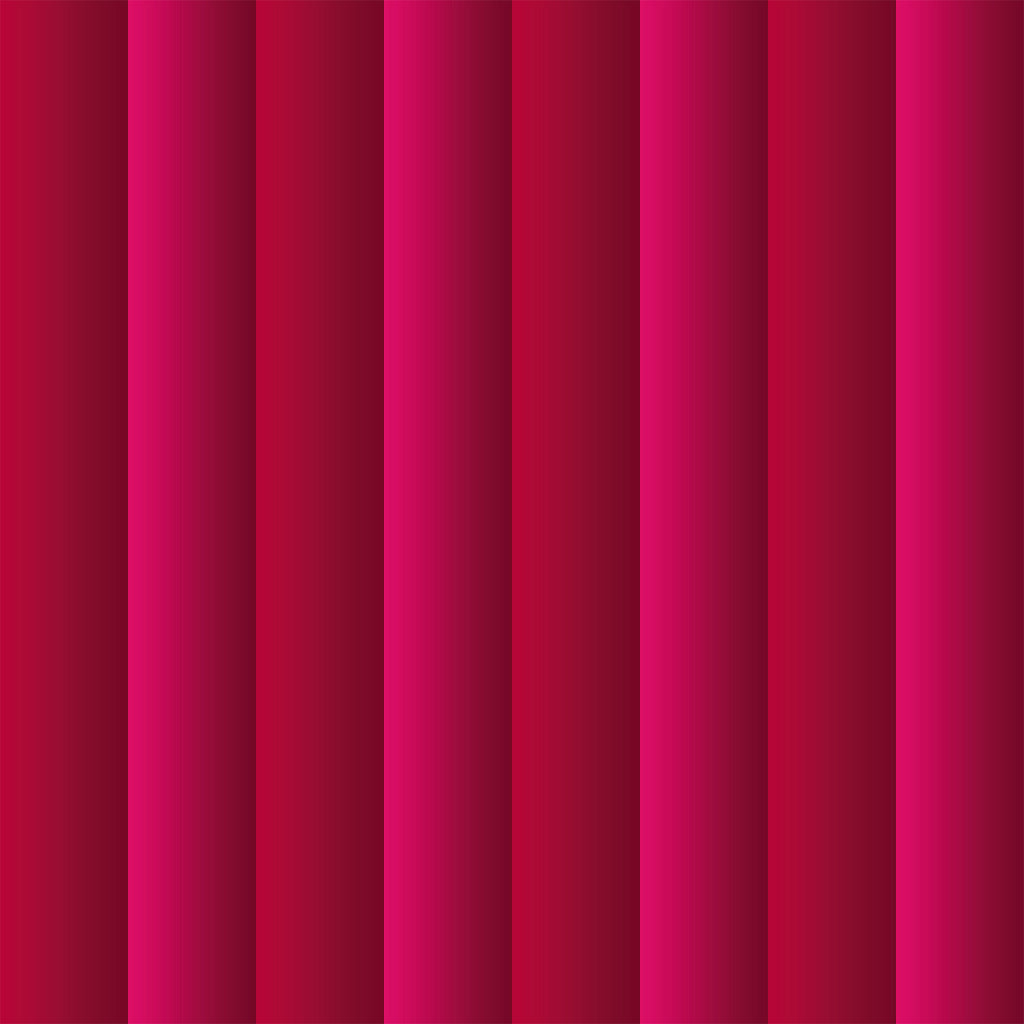 Pico 6" Fentucci Stripe -  Sultry Sunset Magenta