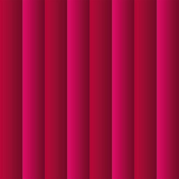 Pico 6" Fentucci Stripe -  Sultry Sunset Magenta Wallcovering | DW Bespoke Studios