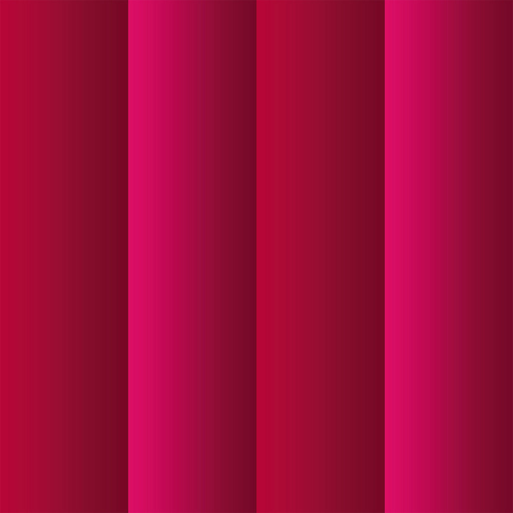 Pipa 12" Fentucci Stripe -  Sultry Sunset Magenta