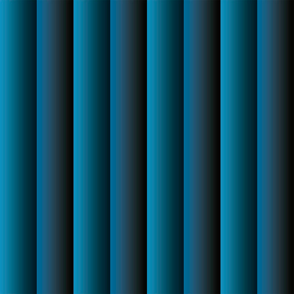 Pico 6" Fentucci Stripe -  Sultry Sunset Blue