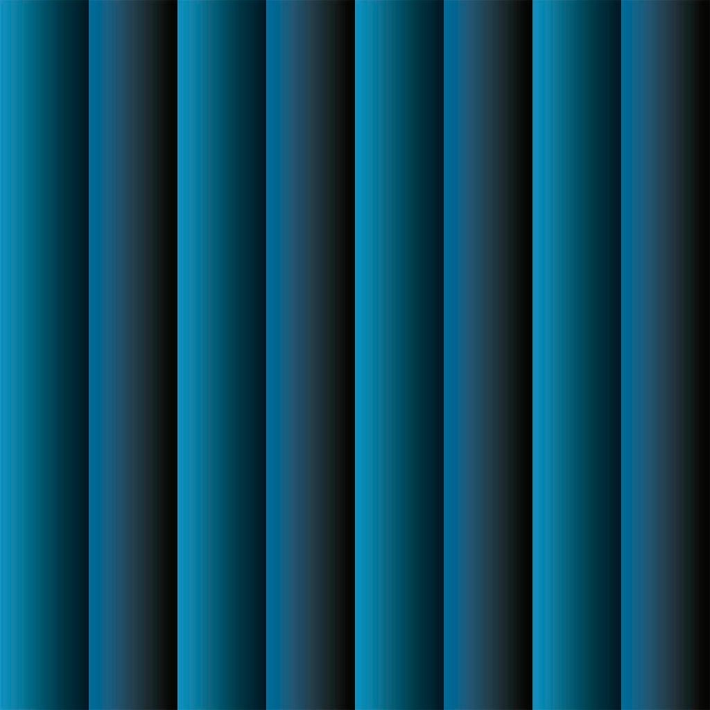Pico 6" Fentucci Stripe -  Sultry Sunset Blue Wallcovering | DW Bespoke Studios