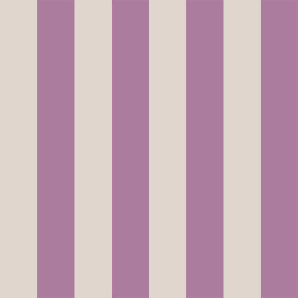 Pico 6" Fentucci Stripe -  Peck Drive Plum Wallcovering | DW Bespoke Studios