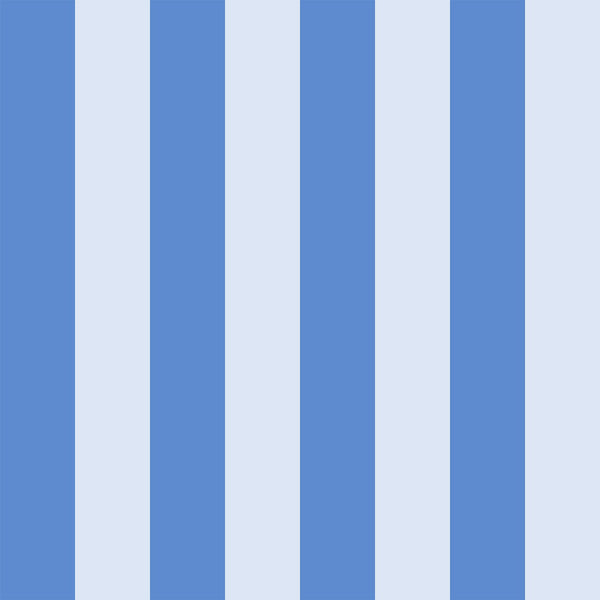 Pico 6" Fentucci Stripe -  Doheny Dark Blue Wallcovering | DW Bespoke Studios