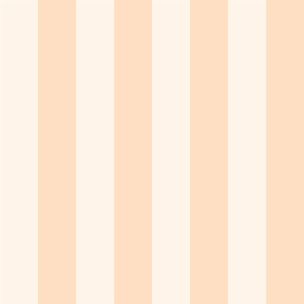 Pico 6" Fentucci Stripe -  Peach Pit Wallcovering | DW Bespoke Studios