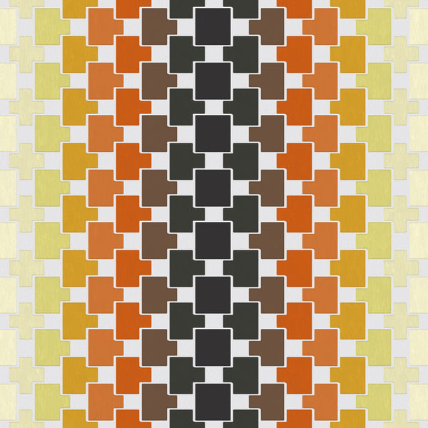 Fremont 1970's Geometric Mid-Century Modern | Architectural Wallcoverings