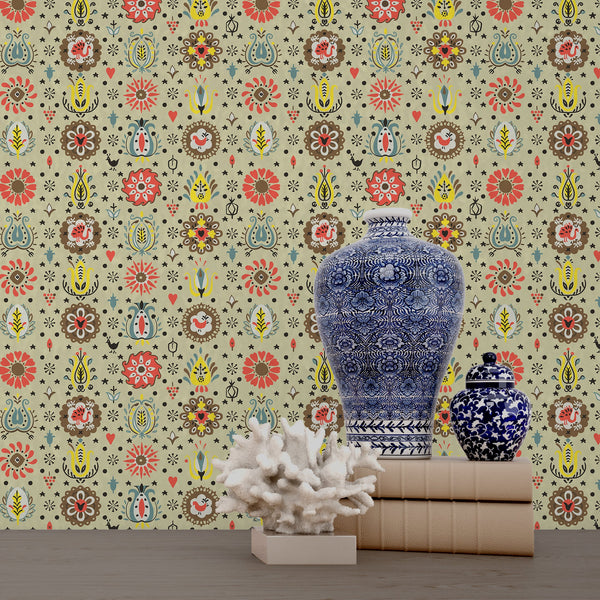 Freport 1960's Wallcovering | DW Bespoke Studios