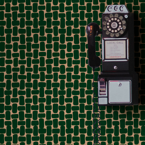 Kingston 1970s Geometric Retro | Architectural Wallcoverings