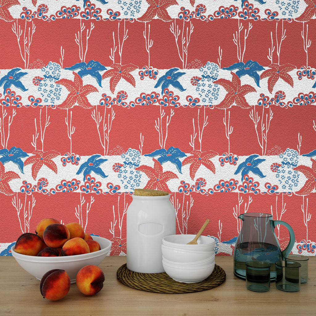 Savannah's Starfish Authentic Vintage - Americana Wallcovering | DW Bespoke Studios