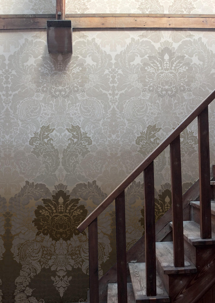 Disappearing Damask Superwide Beige