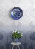 Disappearing Damask Superwide Blue