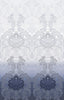 Disappearing Damask Superwide Blue