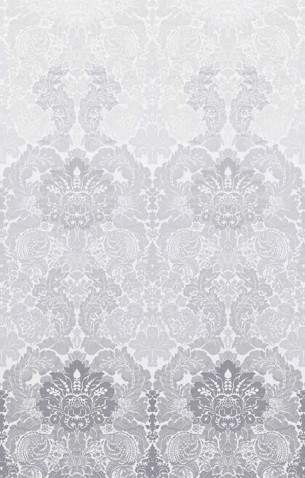 Disappearing Damask Superwide Grey | Timorous Beasties Wallcovering