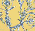 Diva Poplin, Bleu Jaune