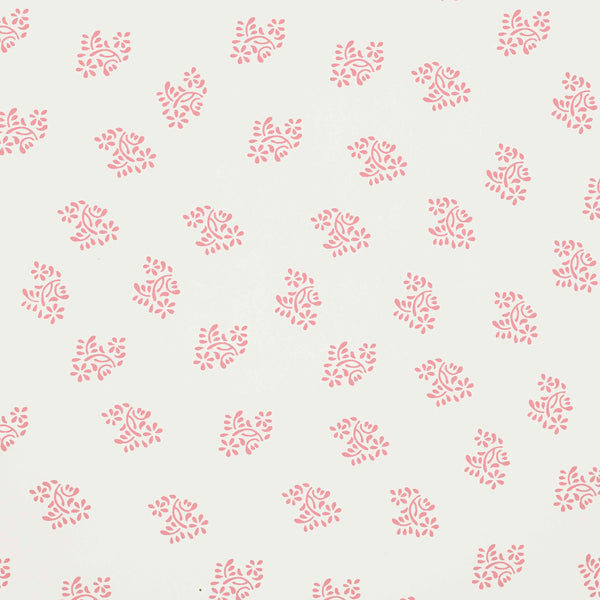 Dolly Flower Wallcovering Pink | Sister Parish