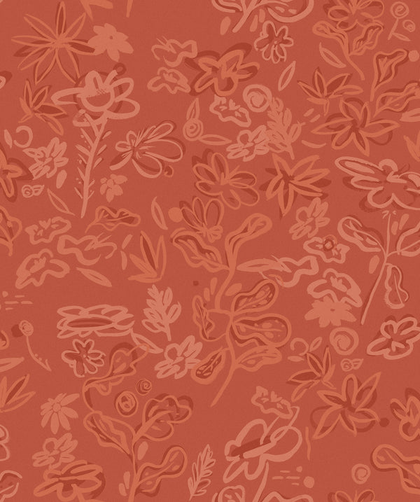 Crazy Flowers EF4905-4 Wallcovering | Tres Tintas