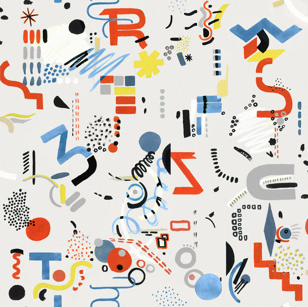 Funny Shapes EF4906-2 Wallcovering | Tres Tintas