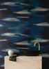 River Metallic Weave Deep Blue