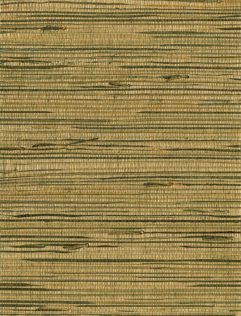 Malibu Triangle Grass Wallpaper - Contemporary Grasscloth - Gray, Metallic Gold, Tan | Malibu Wallpaper