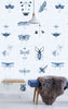 Entomology Blue Wallpaper | Mind The Gap