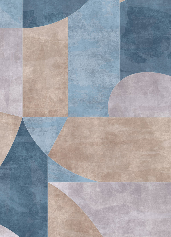 Budapest Mirada Azure Wallcovering | Phillipe Romano