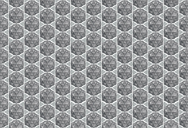 Cubist Fantasy Fabric | Phillipe Romano Screen Prints