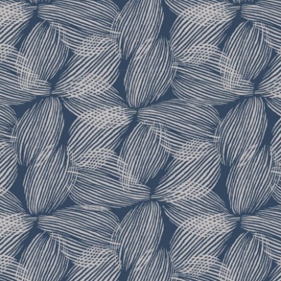 Esplanade Navy - Navy Commercial Wallcovering | Koroseal