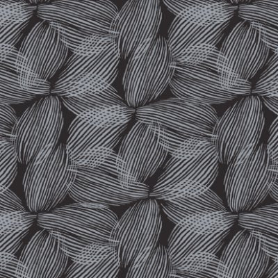 Esplanade Onyx - Dark Gray Commercial Wallcovering | Koroseal