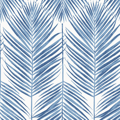 Marina Palm Coastal Botanical - Coastal Blue | Architectural Wallcoverings