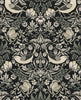 Malibu Fragaria Garden Wallpaper - Vintage Animal Print - Blacksmith | Malibu Wallpaper