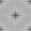 Malibu North Star Wallpaper - Contemporary Geometric - Argos Grey | Malibu Wallpaper