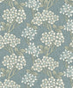 Malibu Floral Vine Wallpaper - Vintage Floral - Stream Blue & Sage | Malibu Wallpaper