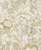 Malibu Acanthus Garden Wallpaper - Vintage Botanical - Warm Neutral | Malibu Wallpaper