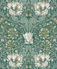 Malibu Ogee Flora Wallpaper - Vintage Floral - Everglades & Buttercup | Malibu Wallpaper