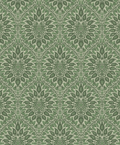 Luna Ogee Vintage Ogee - Fern | Architectural Wallcoverings