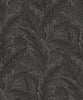 Malibu Gulf Tropical Leaves Wallpaper - Tropical Palm Leaves - Slate Grey | Malibu Wallpaper