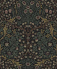 Malibu Victorian Floral Wallpaper - Vintage Floral - Blacksmith & Cliffside | Malibu Wallpaper
