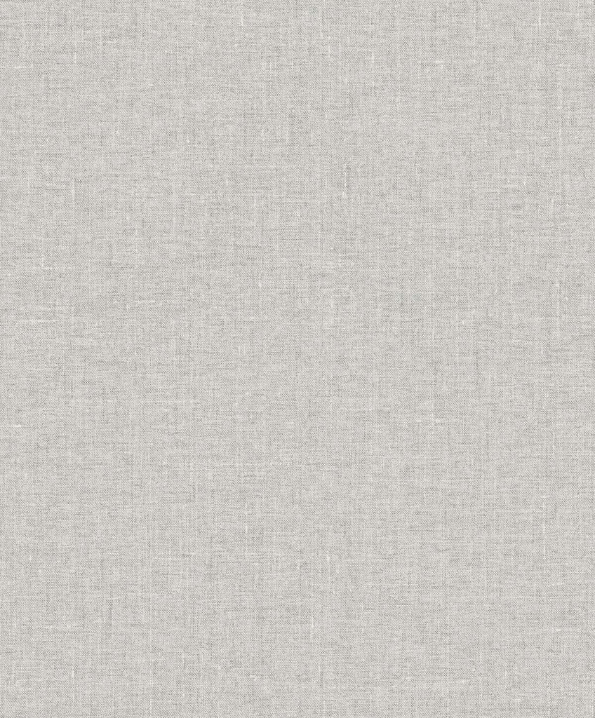 Malibu Abington Faux Linen Wallpaper - Contemporary Linen - Uniform Grey | Malibu Wallpaper