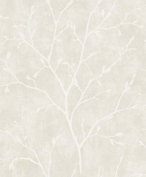 Malibu Avena Branches Wallpaper - Contemporary Botanical - Mica | Malibu Wallpaper