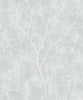Malibu Avena Branches Wallpaper - Contemporary Botanical - Winter Grey | Malibu Wallpaper