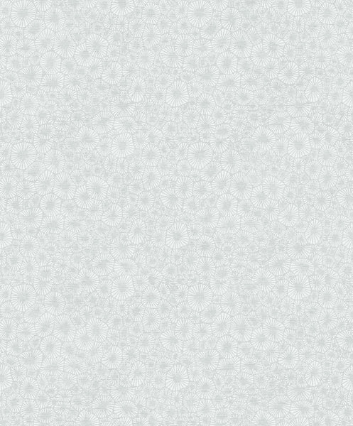 Malibu Windham Shells Wallpaper - Contemporary Abstract - Grey Pearl | Malibu Wallpaper