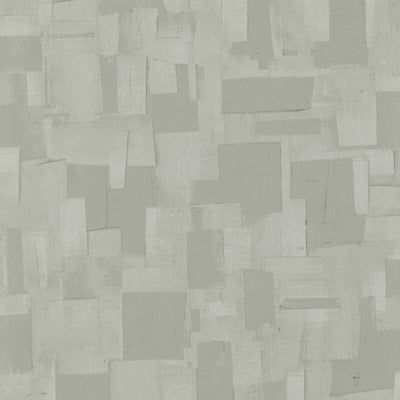 Cubist - Mineral Green By Threads | Vinyl Wallcovering Collection I |Geometric Texture Wallcovering Print