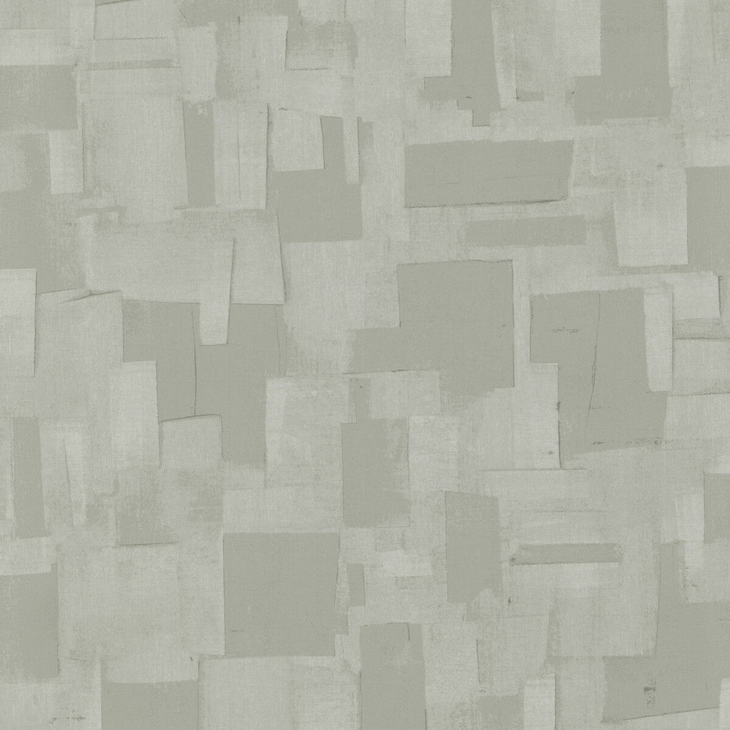 Samples and Purchasing available for Cubist - Mineral Green By Threads | Vinyl Wallpaper Collection I |Geometric Texture Wallcovering Print at Designer Wallcoverings and Fabrics