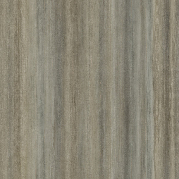 Painted Stripe - Bronze Brown By Threads | Vinyl Wallcovering Collection I |Solid Texture Wallcovering Print
