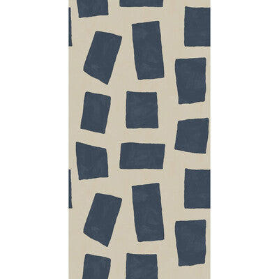 Zanzibar - Ink Blue By Threads | Faraway Wallpaper |  Wallcovering