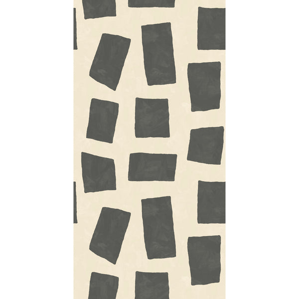 Zanzibar - Charcoal Black By Threads | Faraway Wallcovering |  Wallcovering