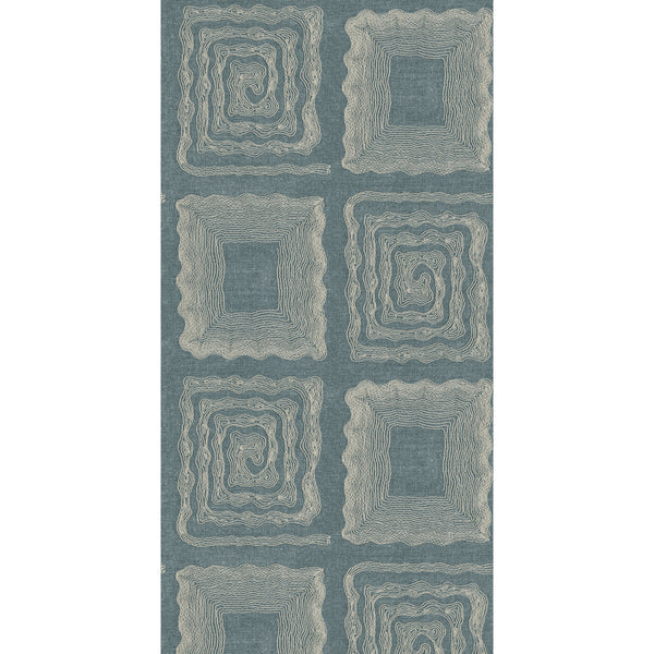 Lombok - Denim Blue By Threads | Faraway Wallcovering |  Wallcovering