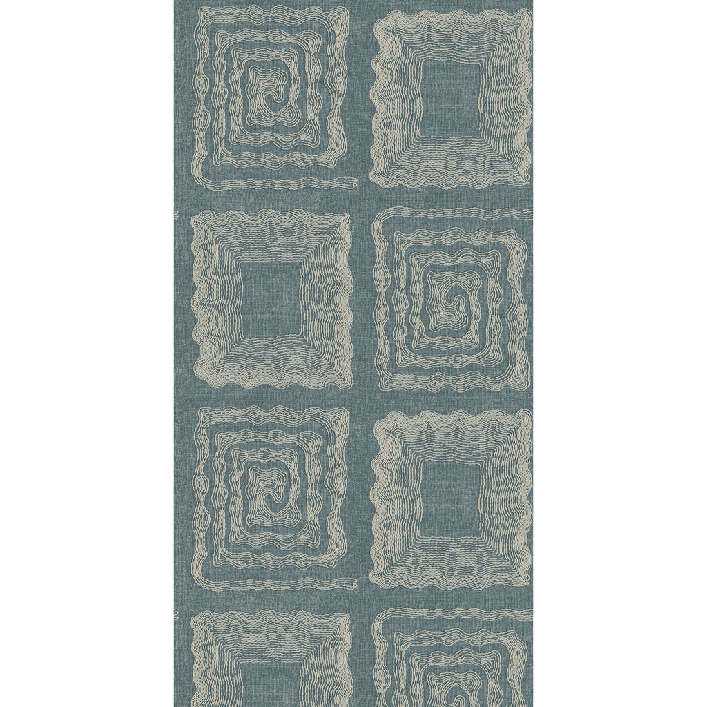 Lombok - Denim Blue By Threads | Faraway Wallcovering |  Wallcovering